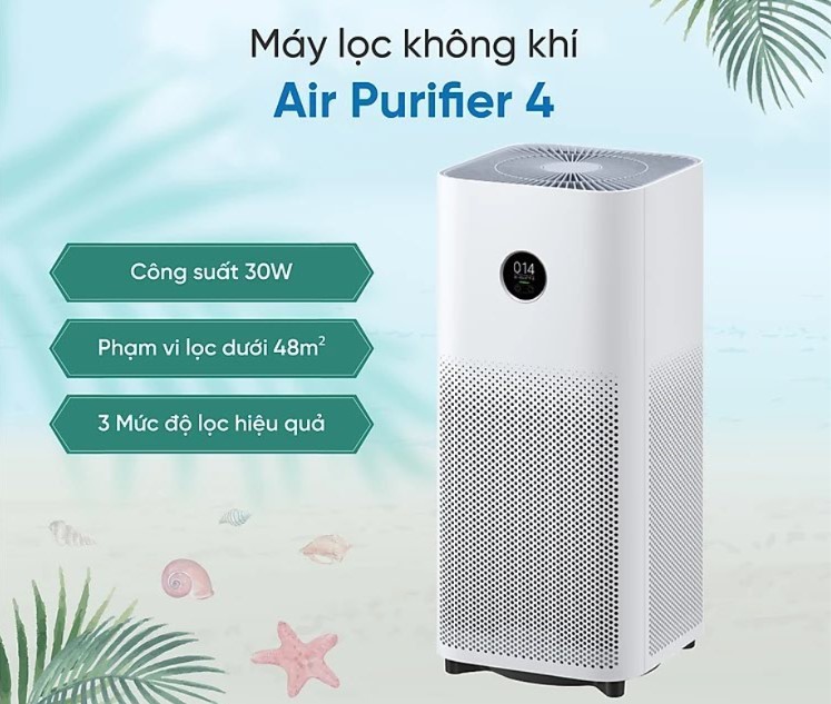 Máy lọc không khí Xiaomi Mi Air Purifier 4 01