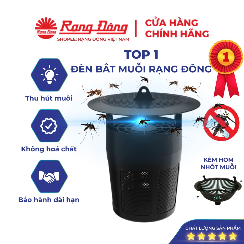 Review Đèn bắt muỗi Rạng Đông DBM01 5W có tốt không 05