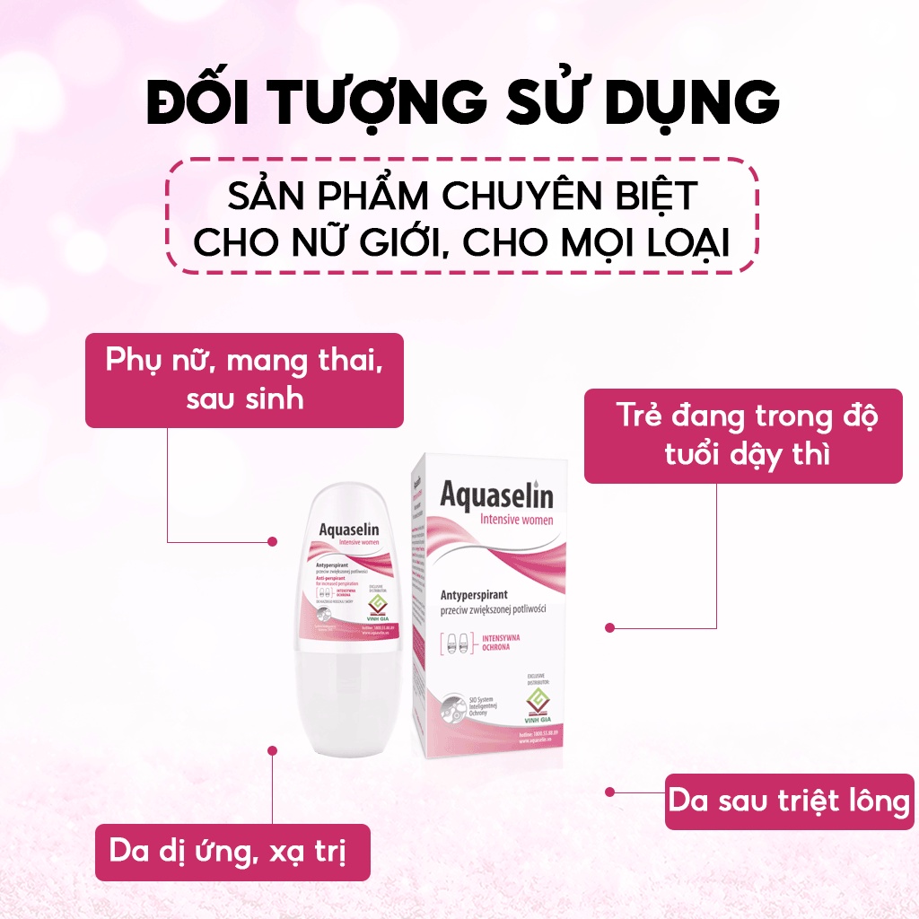 Review Lăn Khử Mùi Nữ Aquaselin - Thoáng Mát 72H 01