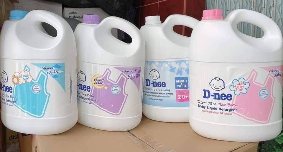 Review Nước giặt Dnee sự lựa chọn an toàn cho trẻ sơ sinh