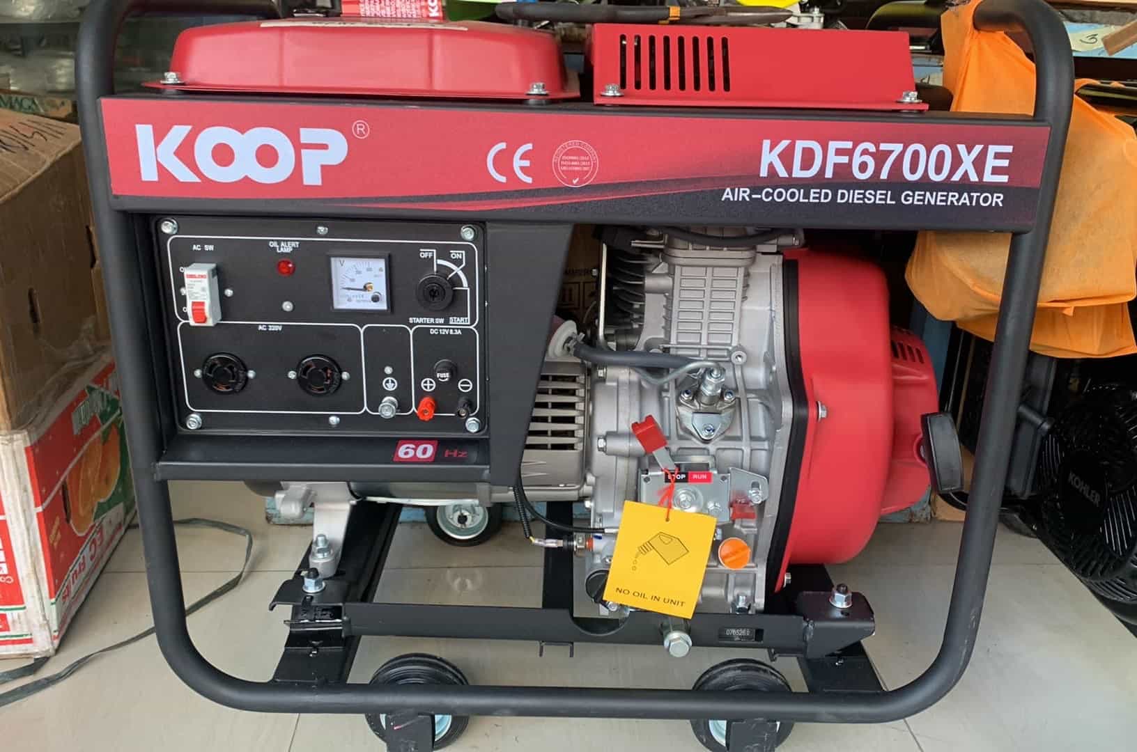 Máy Phát Điện Koop KDF6700XE