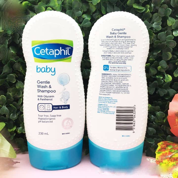 Sữa tắm gội cho bé Cetaphil 03-min