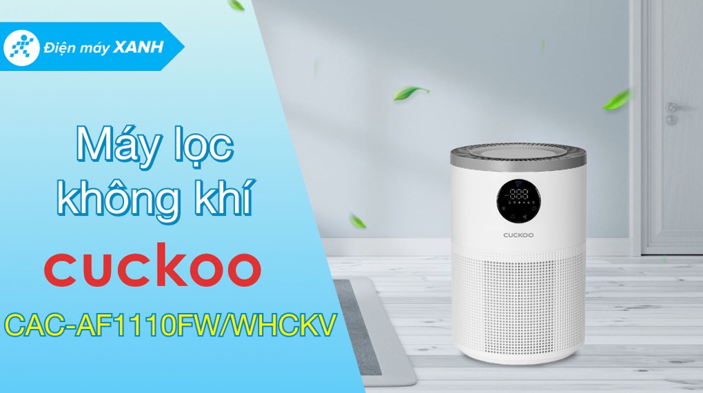 Máy lọc không khí Cuckoo CAC-AF1110FW/WHCKV 30W