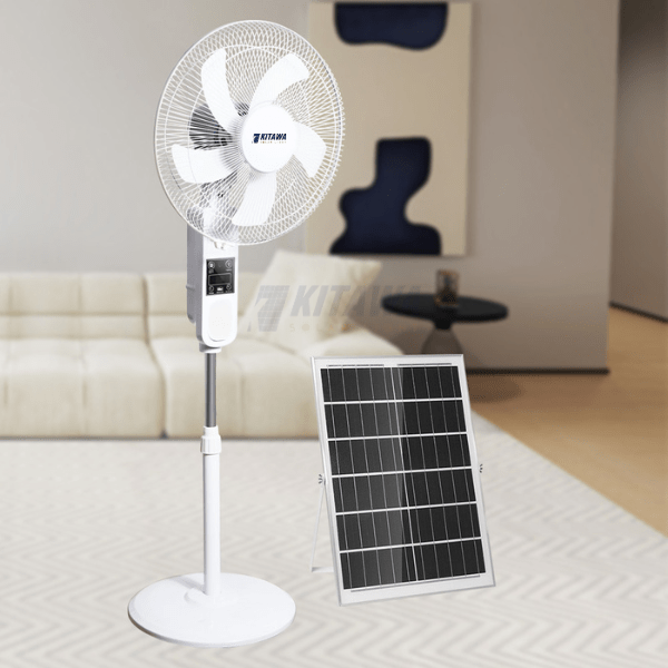 01 Quạt Năng Lượng Mặt Trời 30W KITAWA Thông Minh - KQ12.30