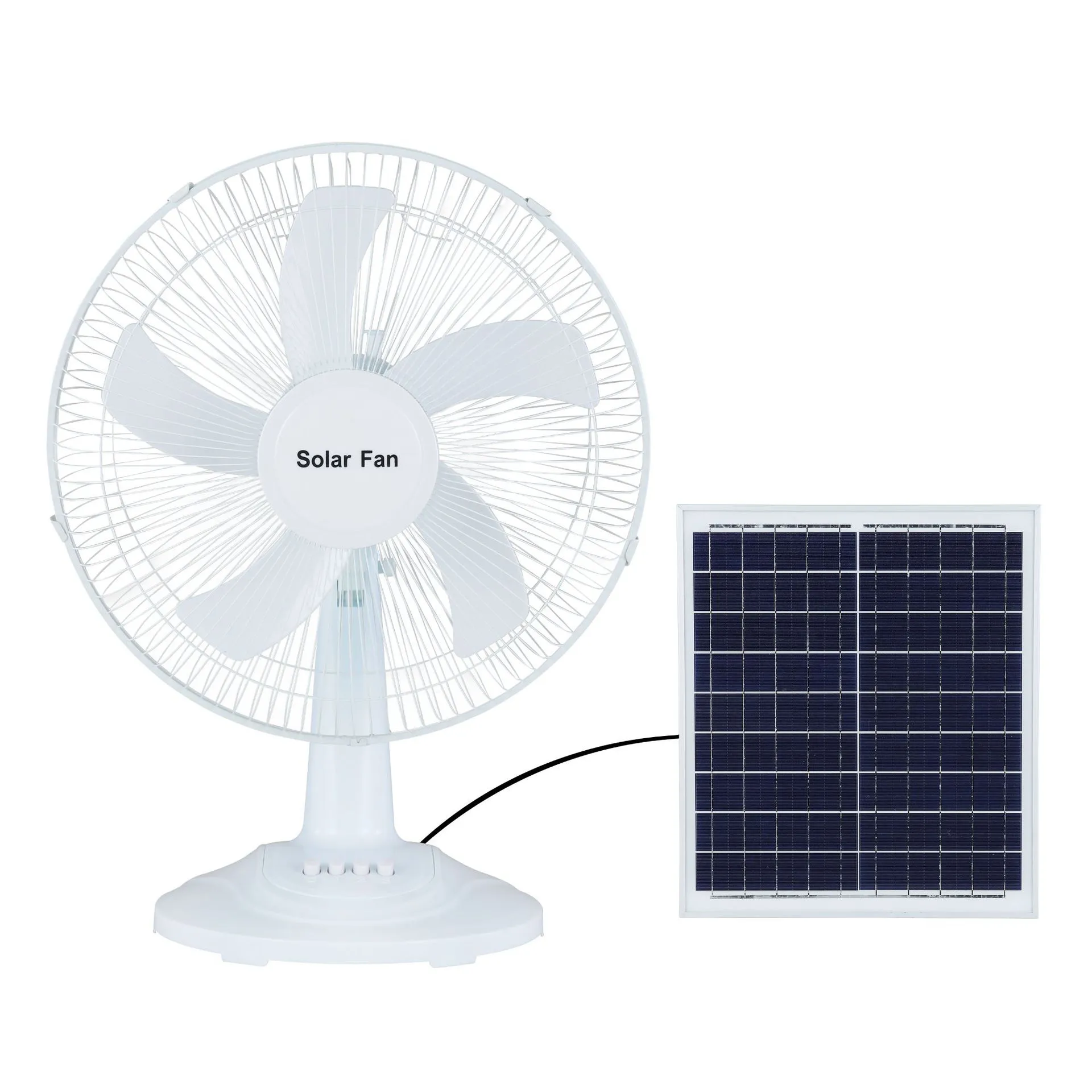 10 Quạt Năng Lượng Mặt Trời Màu Trắng Kitawa 15W KQ315-T