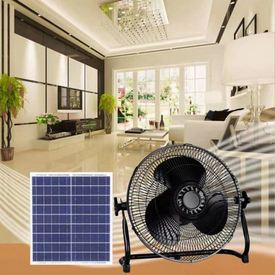 12 Quạt Năng Lượng Mặt Trời Màu Đen Kitawa 15W KQ115